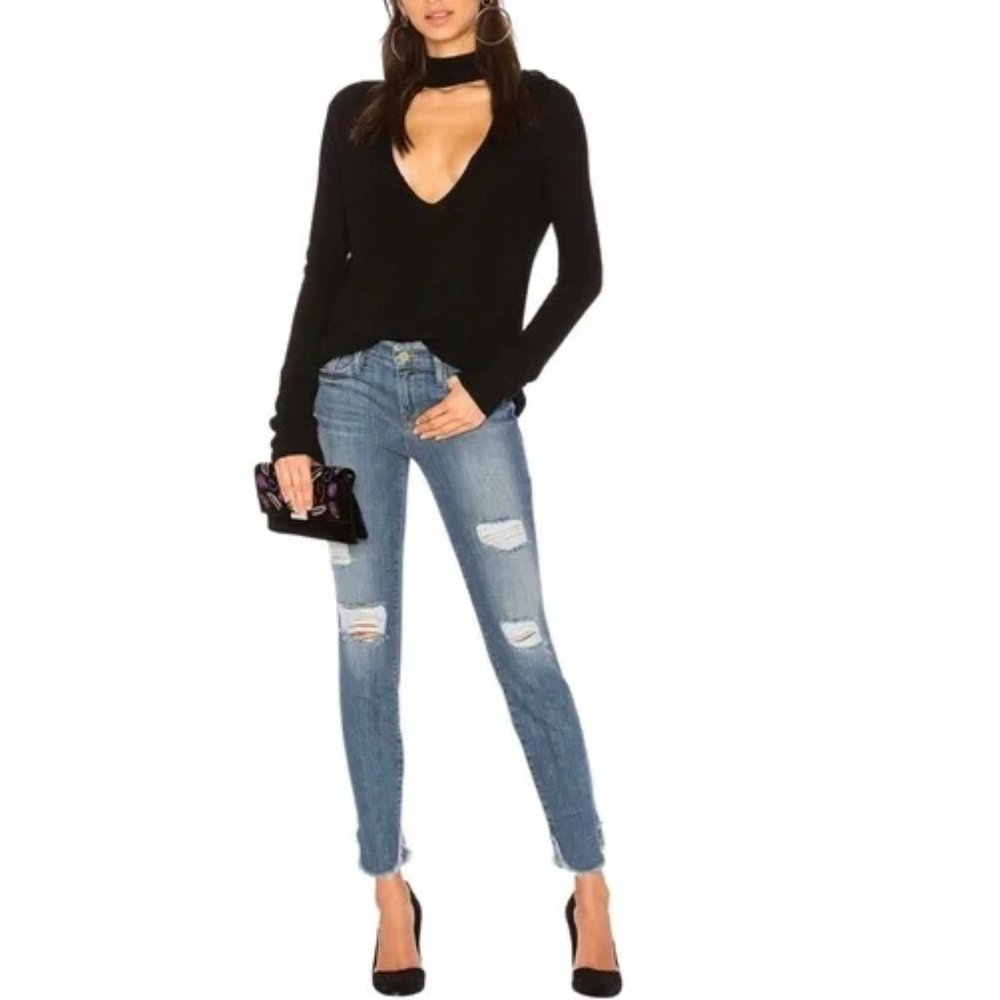Frame Denim Le Skinny De Jeanne Havelock sz 24